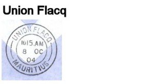 Union Flacq Post Office
